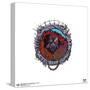 Gallery Pops Spider-Man: Across the Spider-Verse - Cyborg Badge Wall Art-Trends International-Stretched Canvas