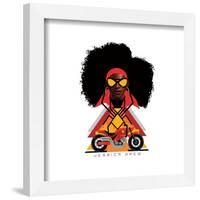 Gallery Pops Spider-Man: Across the Spider-Verse - Jessica Drew Portrait Wall Art-Trends International-Framed Gallery Pops