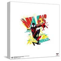 Gallery Pops Spider-Man: Across the Spider-Verse - Miles Morales Badge Wall Art-Trends International-Stretched Canvas