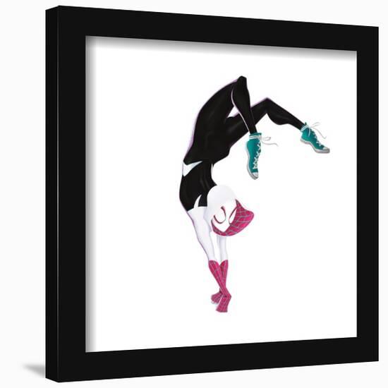 Gallery Pops Spider-Man: Across the Spider-Verse - Spider-Gwen Wall Art-Trends International-Framed Gallery Pops