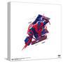 Gallery Pops Spider-Man: Across the Spider-Verse - Spider-Man 2099 Badge Wall Art-Trends International-Stretched Canvas