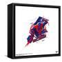 Gallery Pops Spider-Man: Across the Spider-Verse - Spider-Man 2099 Badge Wall Art-Trends International-Framed Stretched Canvas