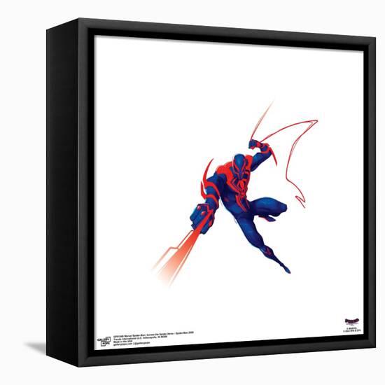 Gallery Pops Spider-Man: Across the Spider-Verse - Spider-Man 2099 Wall Art-Trends International-Framed Stretched Canvas
