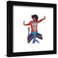 Gallery Pops Spider-Man: Across the Spider-Verse - Spider-Man Pavitr Prabhakar Wall Art-Trends International-Framed Gallery Pops