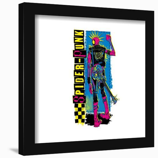 Gallery Pops Spider-Man: Across the Spider-Verse - Spider-Punk Guitar Wall Art-Trends International-Framed Gallery Pops