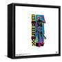 Gallery Pops Spider-Man: Across the Spider-Verse - Spider-Punk Guitar Wall Art-Trends International-Framed Stretched Canvas