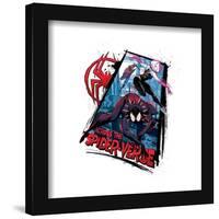 Gallery Pops Spider-Man: Across the Spider-Verse - Spider-Verse Badge Wall Art-Trends International-Framed Gallery Pops