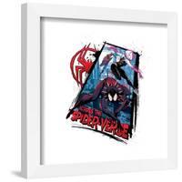 Gallery Pops Spider-Man: Across the Spider-Verse - Spider-Verse Badge Wall Art-Trends International-Framed Gallery Pops