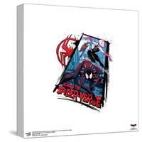 Gallery Pops Spider-Man: Across the Spider-Verse - Spider-Verse Badge Wall Art-Trends International-Stretched Canvas