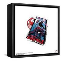 Gallery Pops Spider-Man: Across the Spider-Verse - Spider-Verse Badge Wall Art-Trends International-Framed Stretched Canvas