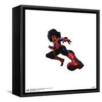 Gallery Pops Spider-Man: Across the Spider-Verse - Spider-Woman Jessica Drew Wall Art-Trends International-Framed Stretched Canvas