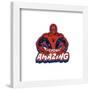 Gallery Pops Spider-Man: Beyond Amazing - Spider-Man Name Badge Wall Art-Trends International-Framed Gallery Pops