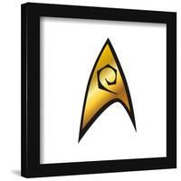 Gallery Pops Star Trek - Engineering Operations Insignia Wall Art-Trends International-Framed Gallery Pops