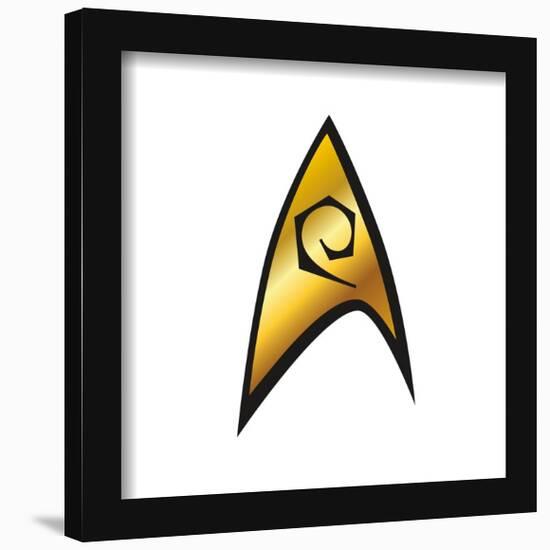 Gallery Pops Star Trek - Engineering Operations Insignia Wall Art-Trends International-Framed Gallery Pops