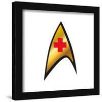 Gallery Pops Star Trek - Medical Insignia Wall Art-Trends International-Framed Gallery Pops