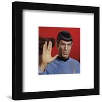 Gallery Pops Star Trek - Spock Vulcan Salute Photo Still Wall Art-Trends International-Framed Gallery Pops