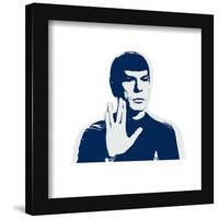 Gallery Pops Star Trek - Spock Vulcan Salute Stylized Portrait Wall Art-Trends International-Framed Gallery Pops