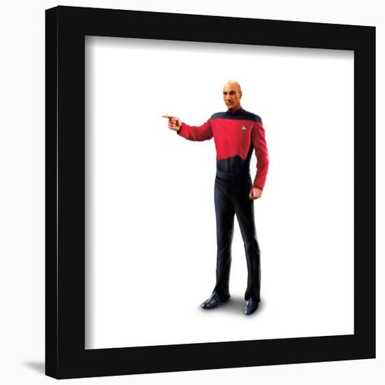 Gallery Pops Star Trek: The Next Generation - Jean-Luc Picard Wall Art-Trends International-Framed Gallery Pops