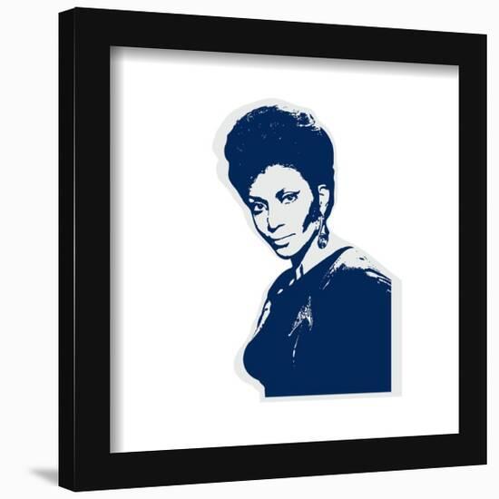 Gallery Pops Star Trek - Uhura Stylized Portrait Wall Art-Trends International-Framed Gallery Pops