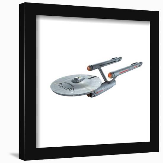 Gallery Pops Star Trek - USS Enterprise NCC-1701 Ship Wall Art-Trends International-Framed Gallery Pops