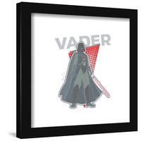 Gallery Pops Star Wars - Academic Darth Vader Wall Art-Trends International-Framed Gallery Pops