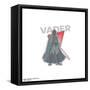 Gallery Pops Star Wars - Academic Darth Vader Wall Art-Trends International-Framed Stretched Canvas