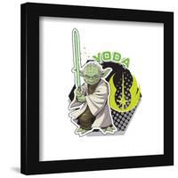 Gallery Pops Star Wars - Academic Yoda Wall Art-Trends International-Framed Gallery Pops