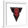 Gallery Pops Star Wars - Dark Side Darth Maul Badge Wall Art-Trends International-Framed Gallery Pops