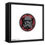 Gallery Pops Star Wars - Dark Side Stormtrooper Badge Wall Art-Trends International-Framed Stretched Canvas