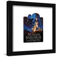 Gallery Pops Star Wars: Episode IV - A New Hope Key Art Wall Art-Trends International-Framed Gallery Pops