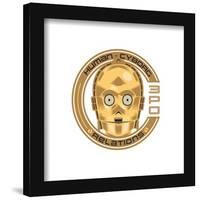 Gallery Pops Star Wars - Humor C-3PO Human-Cyborg Relations Wall Art-Trends International-Framed Gallery Pops