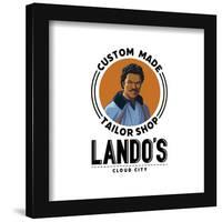 Gallery Pops Star Wars - Humor Lando's Tailor Shop Wall Art-Trends International-Framed Gallery Pops