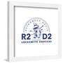 Gallery Pops Star Wars - Humor R2-D2 Locksmith Services Wall Art-Trends International-Framed Gallery Pops