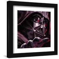 Gallery Pops Star Wars: Obi-Wan Kenobi - Darth Vader Force Choke Painting Wall Art-Trends International-Framed Gallery Pops