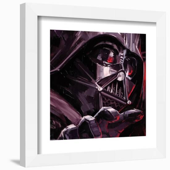 Gallery Pops Star Wars: Obi-Wan Kenobi - Darth Vader Force Choke Painting Wall Art-Trends International-Framed Gallery Pops