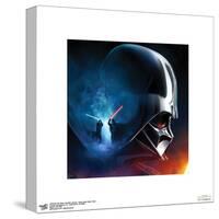 Gallery Pops Star Wars: Obi-Wan Kenobi - Darth Vader Saber Fight Wall Art-Trends International-Stretched Canvas