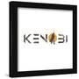 Gallery Pops Star Wars: Obi-Wan Kenobi - Kenobi Distressed Text Wall Art-Trends International-Framed Gallery Pops