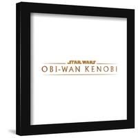 Gallery Pops Star Wars: Obi-Wan Kenobi - Logo Wall Art-Trends International-Framed Gallery Pops