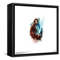 Gallery Pops Star Wars: Obi-Wan Kenobi - Obi-Wan Kenobi Lightsaber Pose Wall Art-Trends International-Framed Stretched Canvas