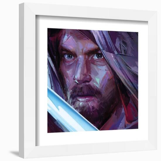 Gallery Pops Star Wars: Obi-Wan Kenobi - Obi-Wan Kenobi Painting Wall Art-Trends International-Framed Gallery Pops