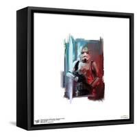 Gallery Pops Star Wars: Obi-Wan Kenobi - Stormtrooper Painting Wall Art-Trends International-Framed Stretched Canvas