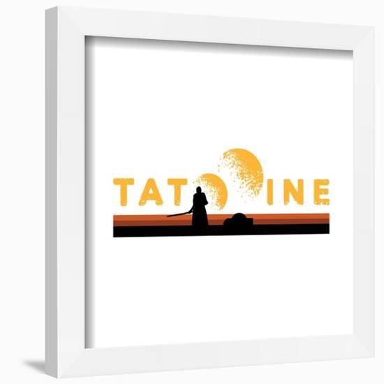 Gallery Pops Star Wars: Obi-Wan Kenobi - Tatooine Wall Art-Trends International-Framed Gallery Pops