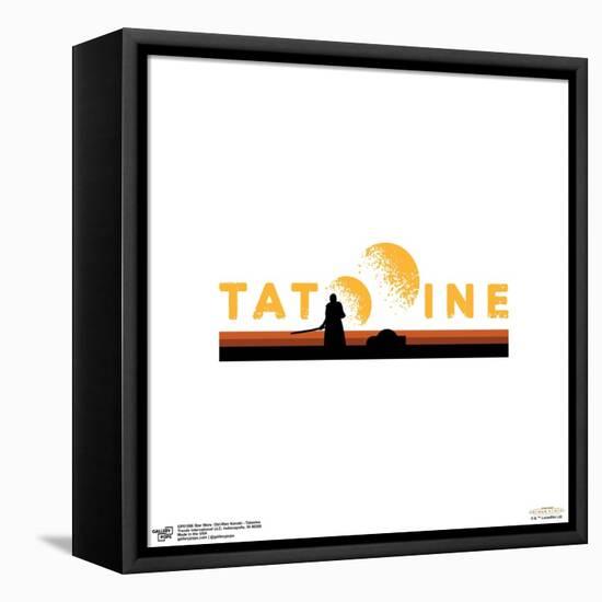 Gallery Pops Star Wars: Obi-Wan Kenobi - Tatooine Wall Art-Trends International-Framed Stretched Canvas