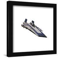 Gallery Pops Star Wars: Saga - A-Wing Starfighter Wall Art-Trends International-Framed Gallery Pops