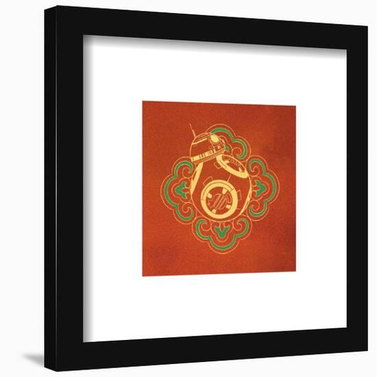 Gallery Pops Star Wars: Saga - Asian Art Collection BB-8 Wall Art-Trends International-Framed Gallery Pops