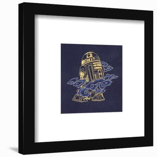 Gallery Pops Star Wars: Saga - Asian Art Collection R2-D2 Wall Art-Trends International-Framed Gallery Pops