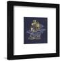 Gallery Pops Star Wars: Saga - Asian Art Collection R2-D2 Wall Art-Trends International-Framed Gallery Pops