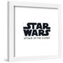 Gallery Pops Star Wars: Saga - Attack of the Clones Logo Wall Art-Trends International-Framed Gallery Pops