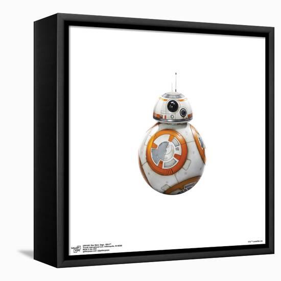 Gallery Pops Star Wars: Saga - BB-8 Wall Art-Trends International-Framed Stretched Canvas