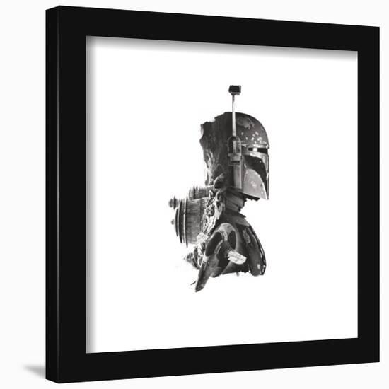 Gallery Pops Star Wars: Saga - Boba Fett Artistic Atmosphere Portrait Wall Art-Trends International-Framed Gallery Pops